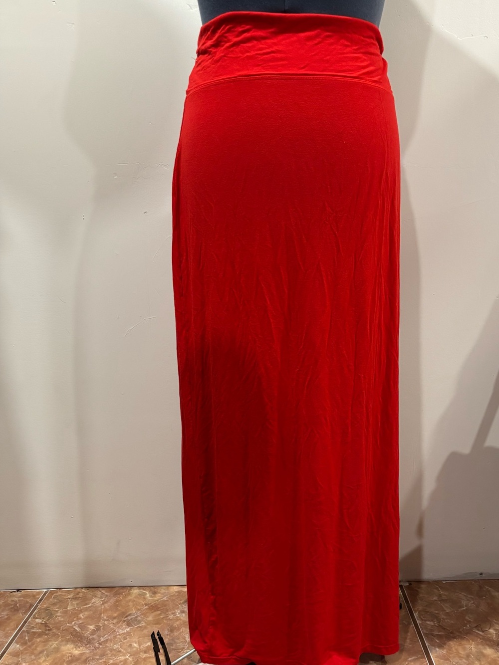 No Boundaries Bright Red Maxi Skirt